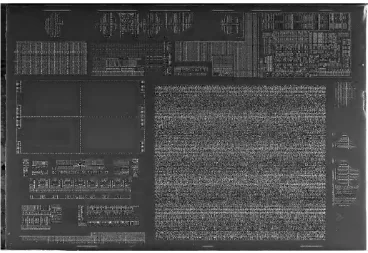 Die image of the Sensortek STK3311, the complete die photographed after decapsulation